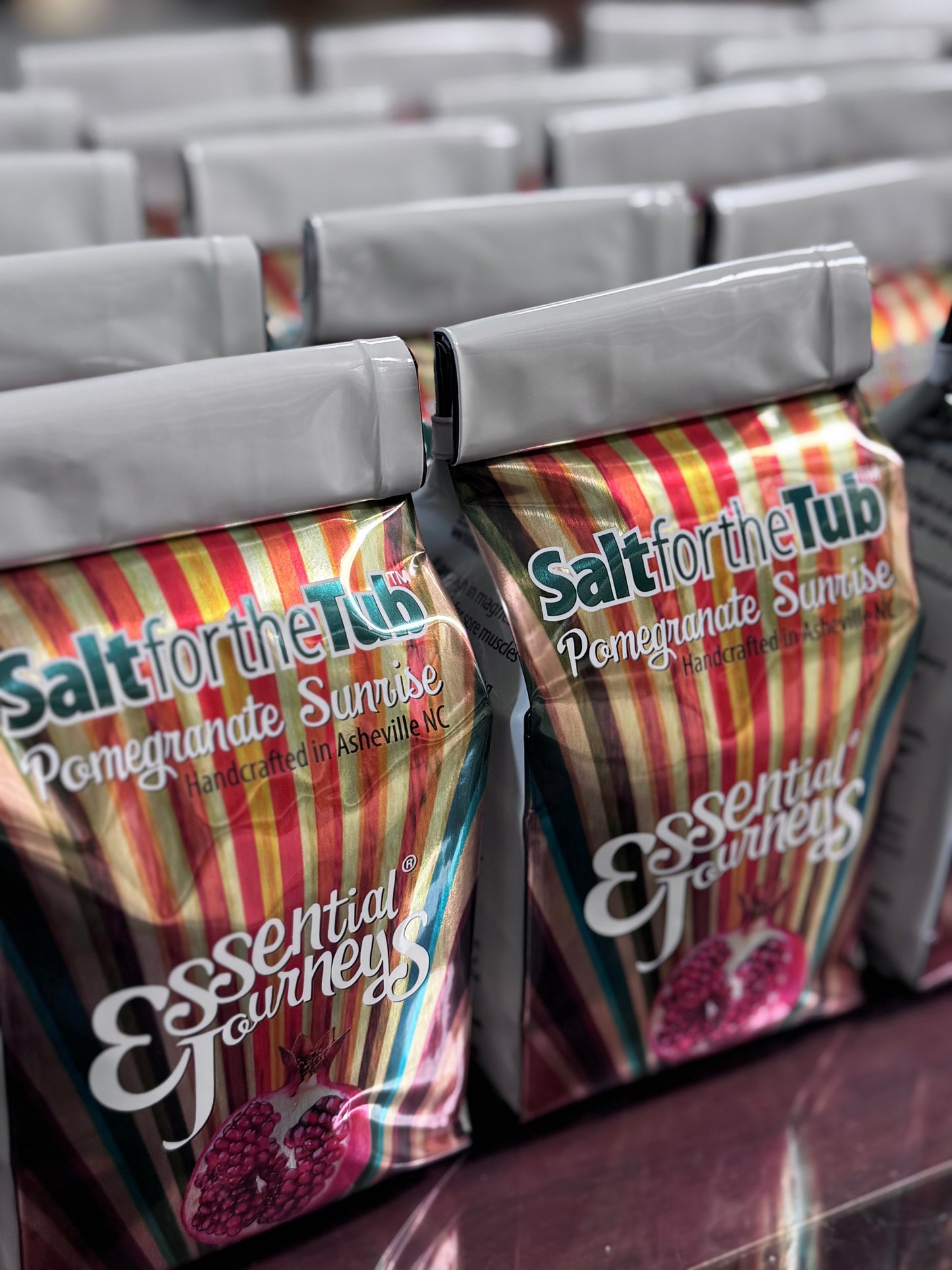 POMEGRANATE SUNRISE ARNICA BATH SALTS