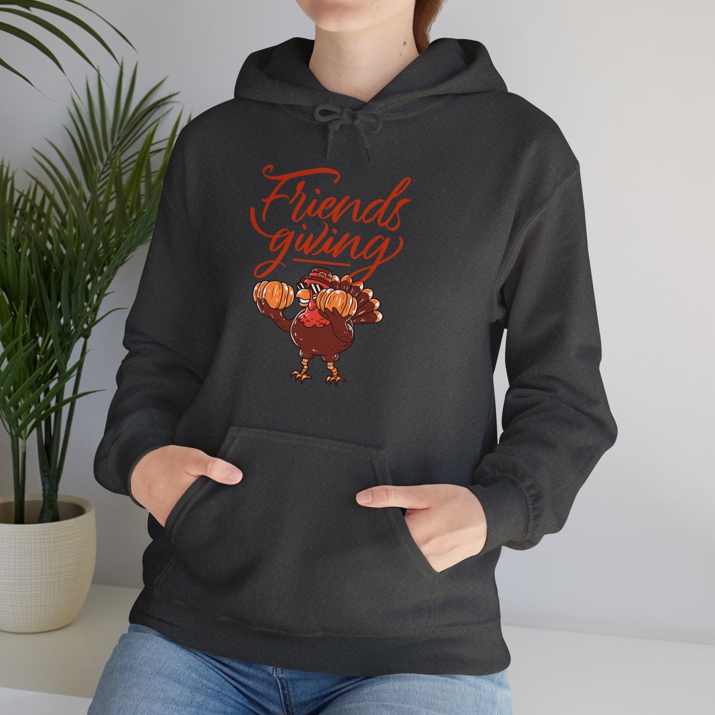 Friendsgiving Turkey Sunglasses Sweatshirt