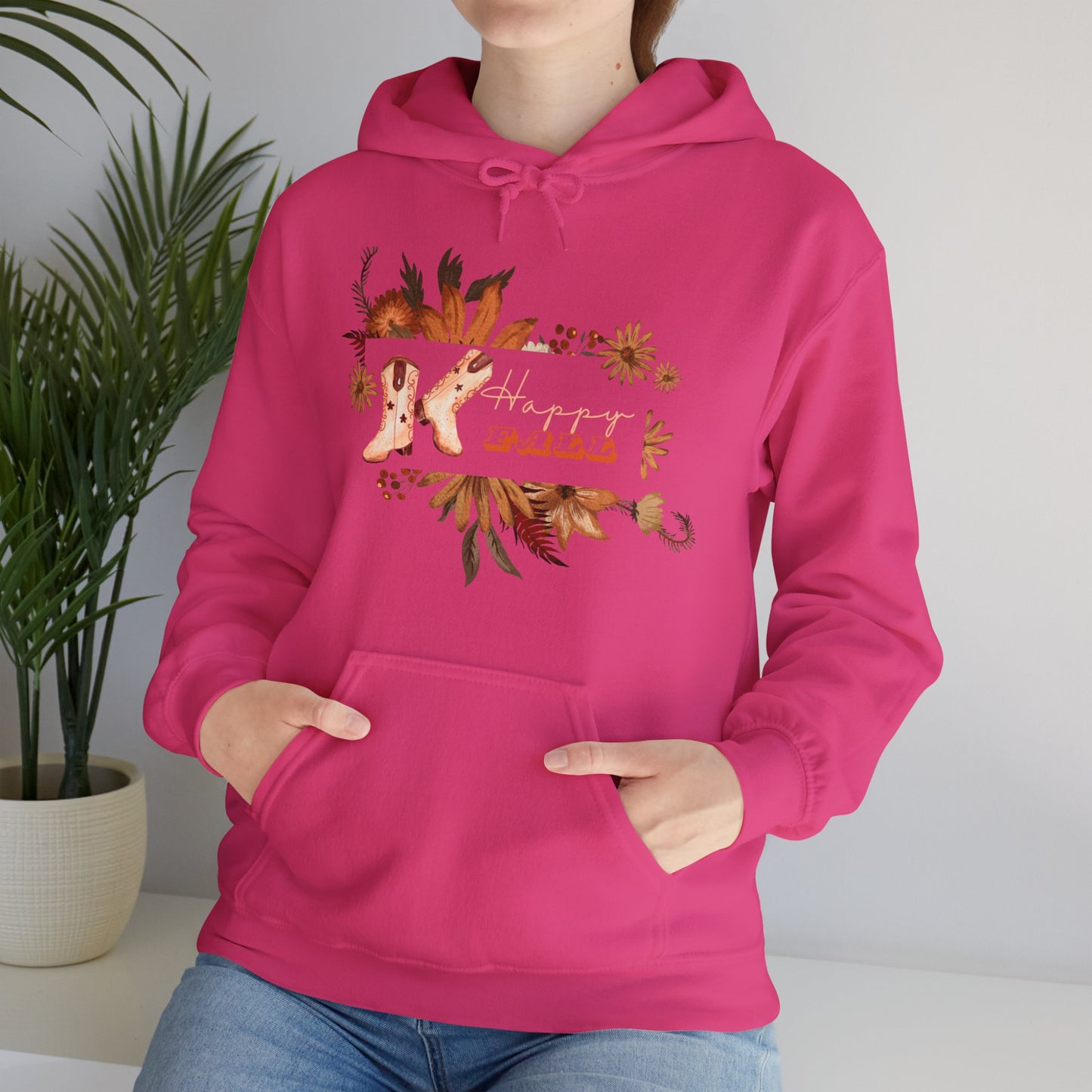 Cowboy Boots Fall Unisex Hoodie