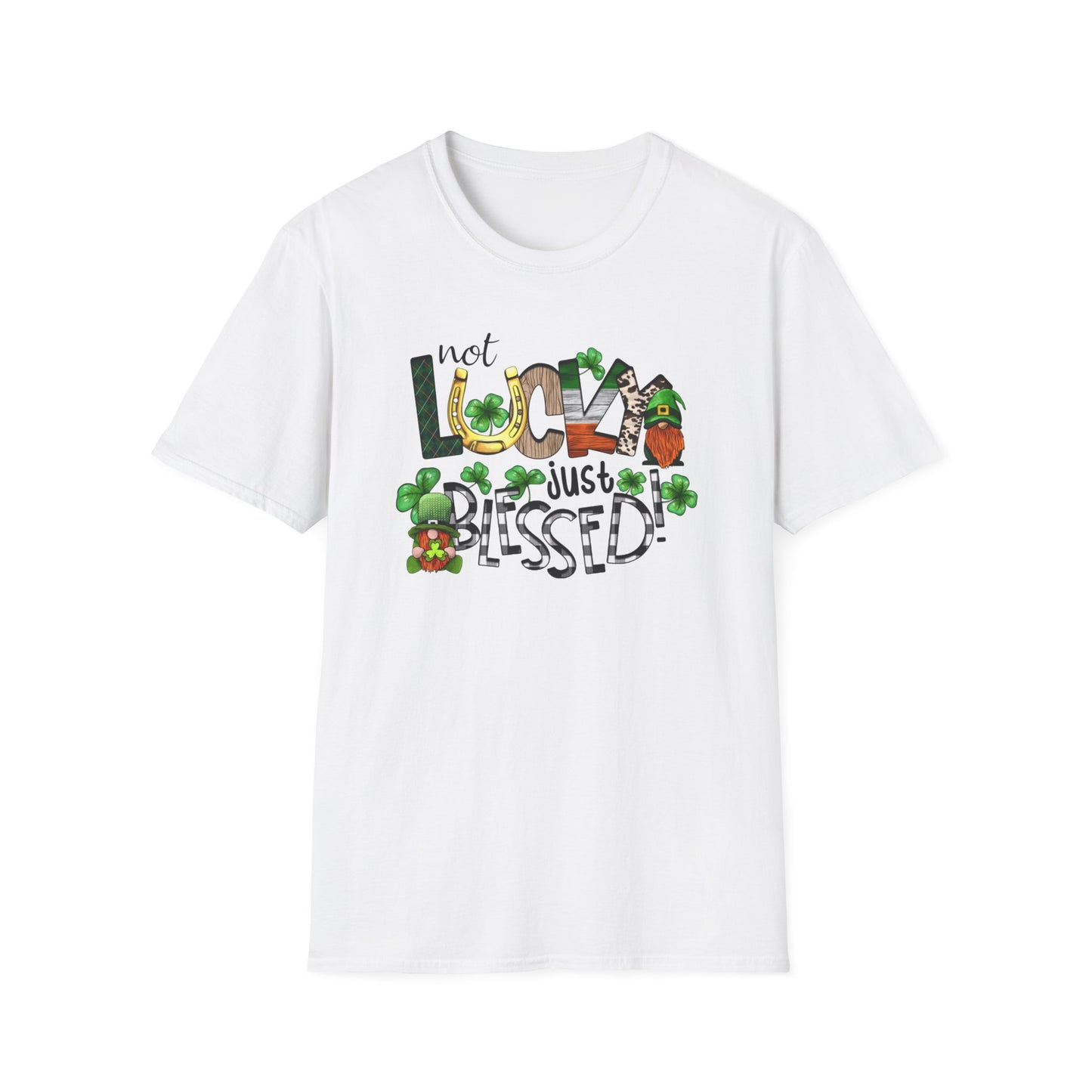 Not Lucky Just Blessed Softstyle T-Shirt