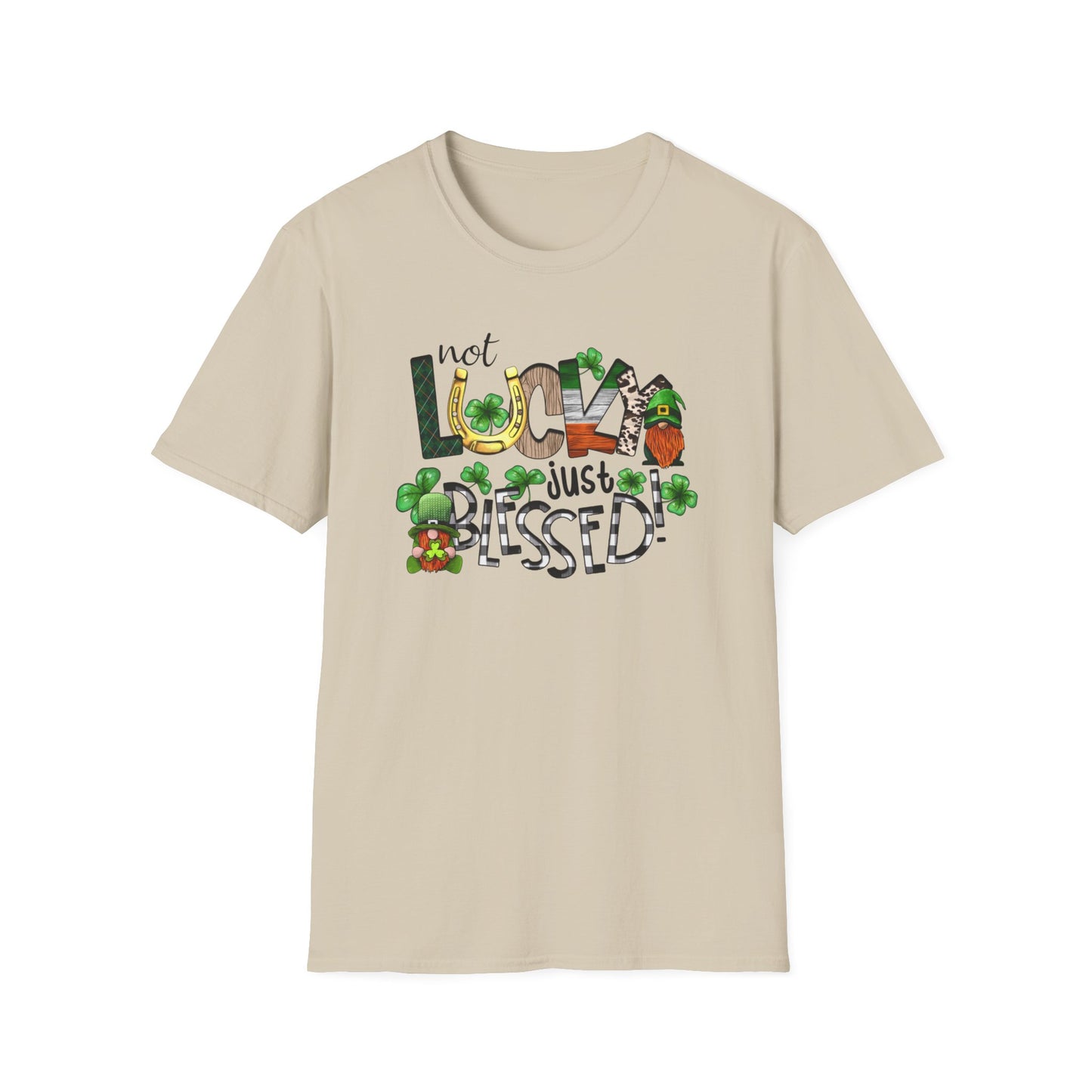 Not Lucky Just Blessed Softstyle T-Shirt