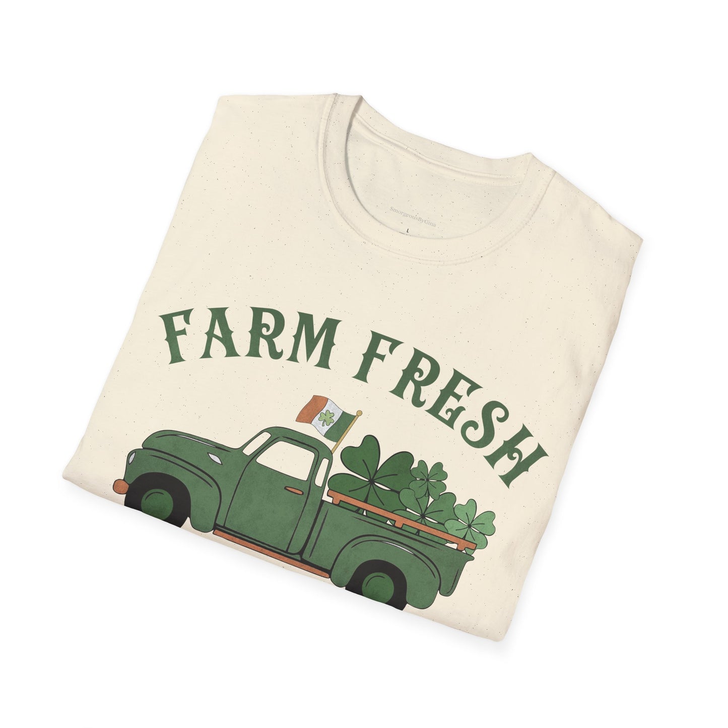 Farm Fresh Four Leaf Clovers Softstyle T-Shirt