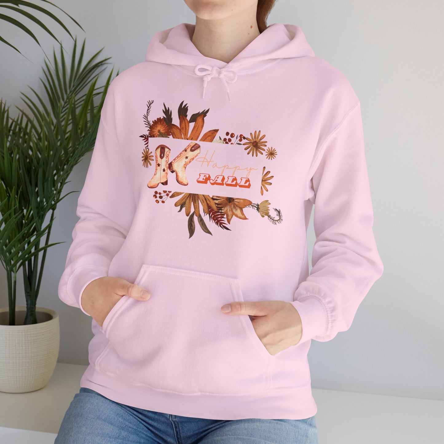 Cowboy Boots Fall Unisex Hoodie