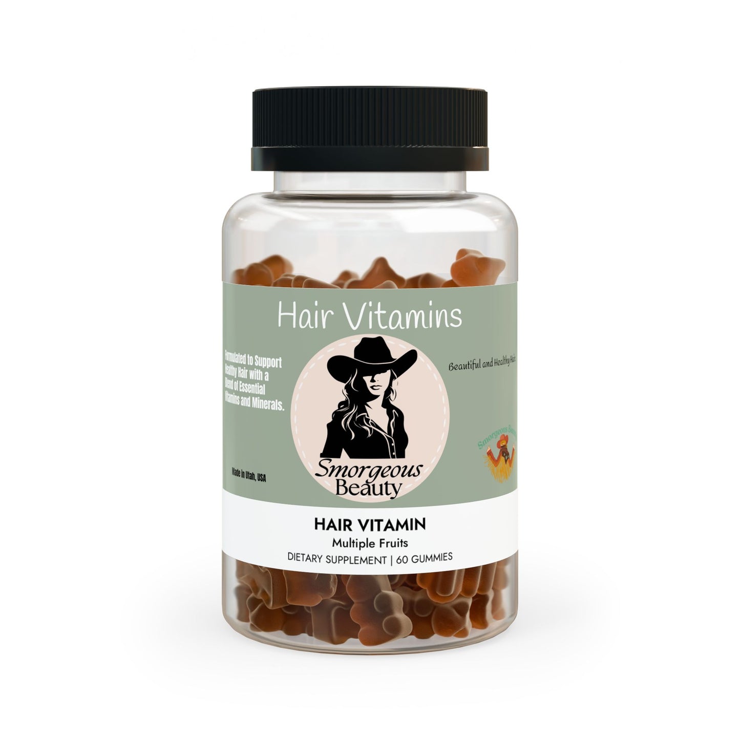 Hair Vitamin Gummies Smorgeous Beauty (60 Gummies)