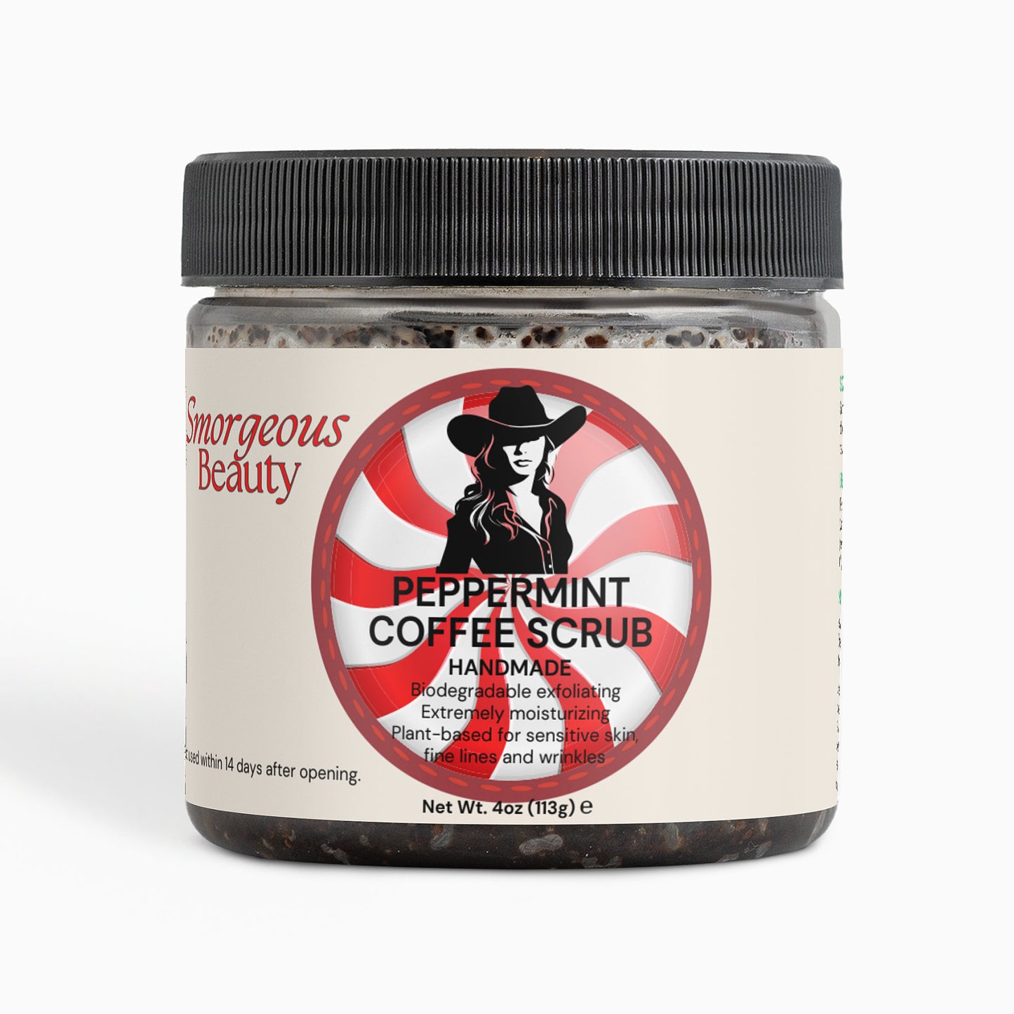 Peppermint Coffee Scrub