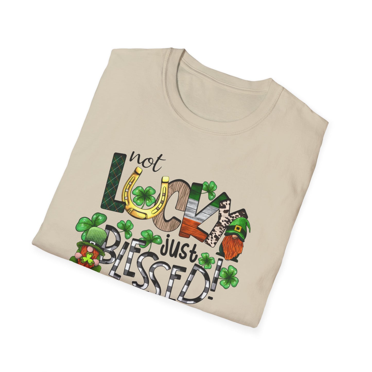 Not Lucky Just Blessed Softstyle T-Shirt
