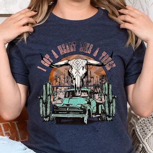 Heart Like A Truck Tee