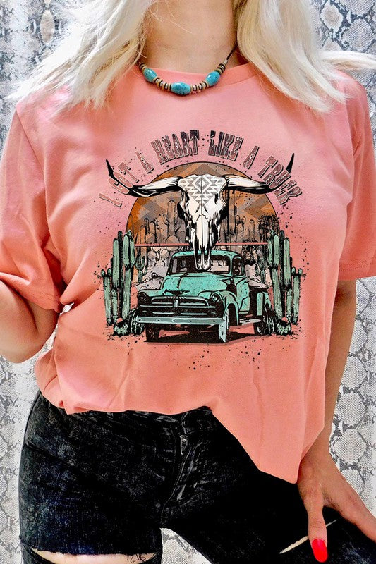 Heart Like A Truck Tee