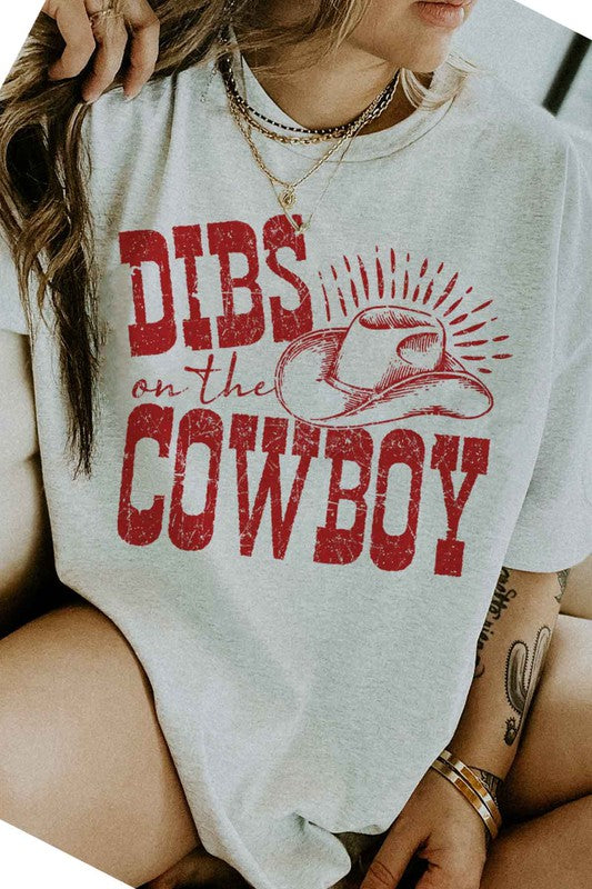 DIBS ON THE COWBOY GRAPHIC TEE / T-SHIRT