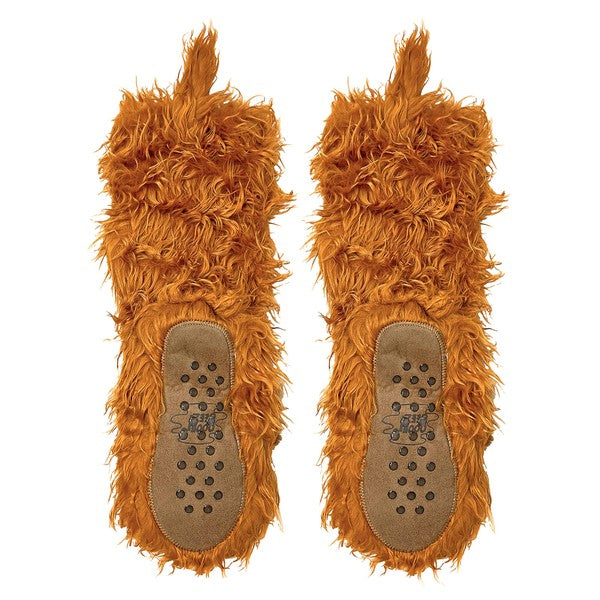 Highland Cattle- Kids' Plush Animal Slipper Socks