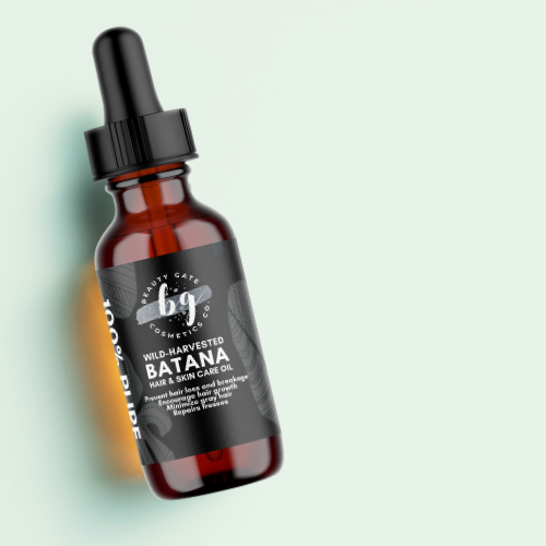Wild-Harvested Batana Oil - Pure, Lightweight Hair and Scalp Conditioning Oil