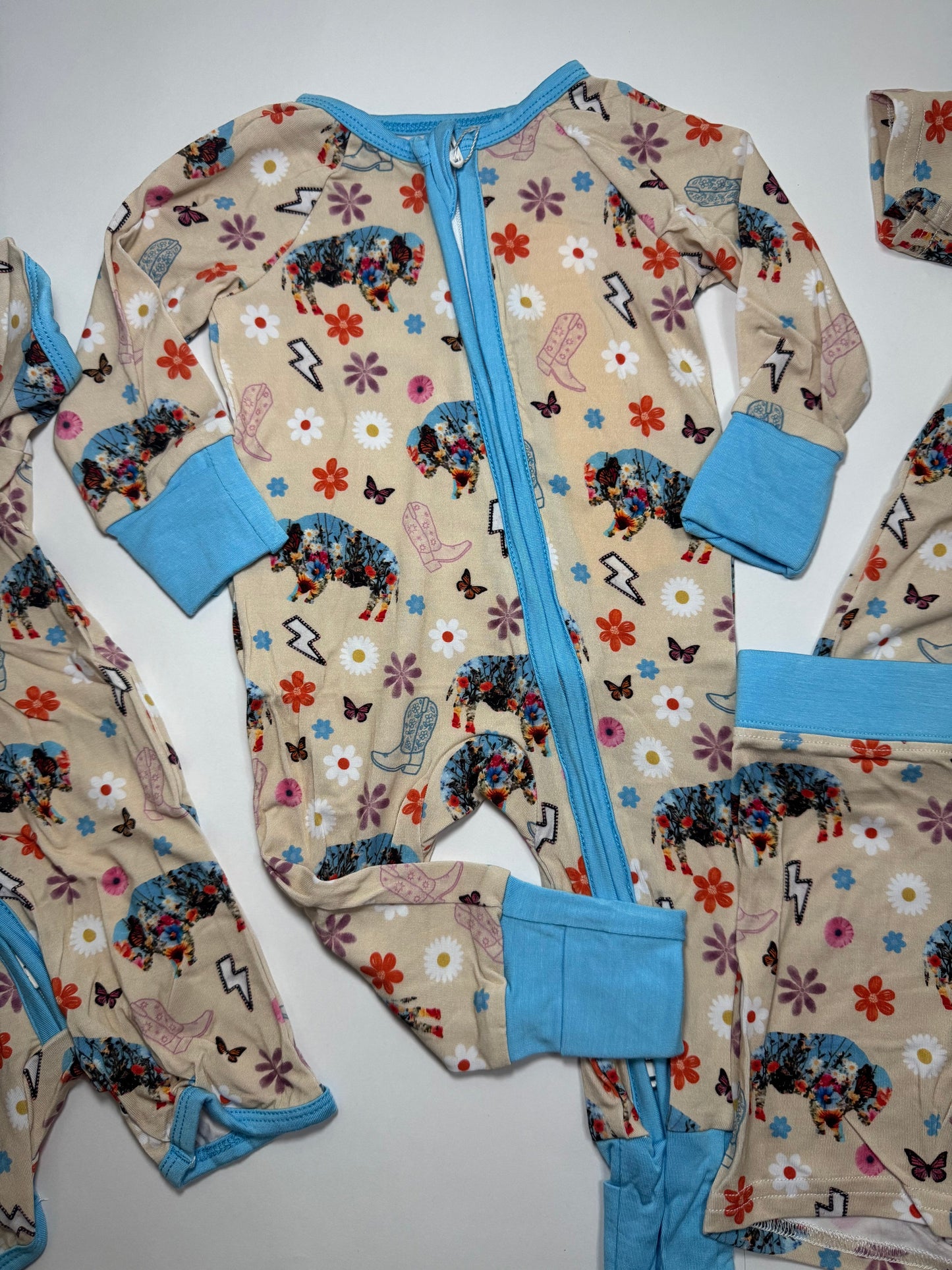 Wildflower Bison Bamboo Shortie