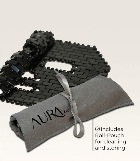 Aura Zen -100% Natural Obsidian Mask