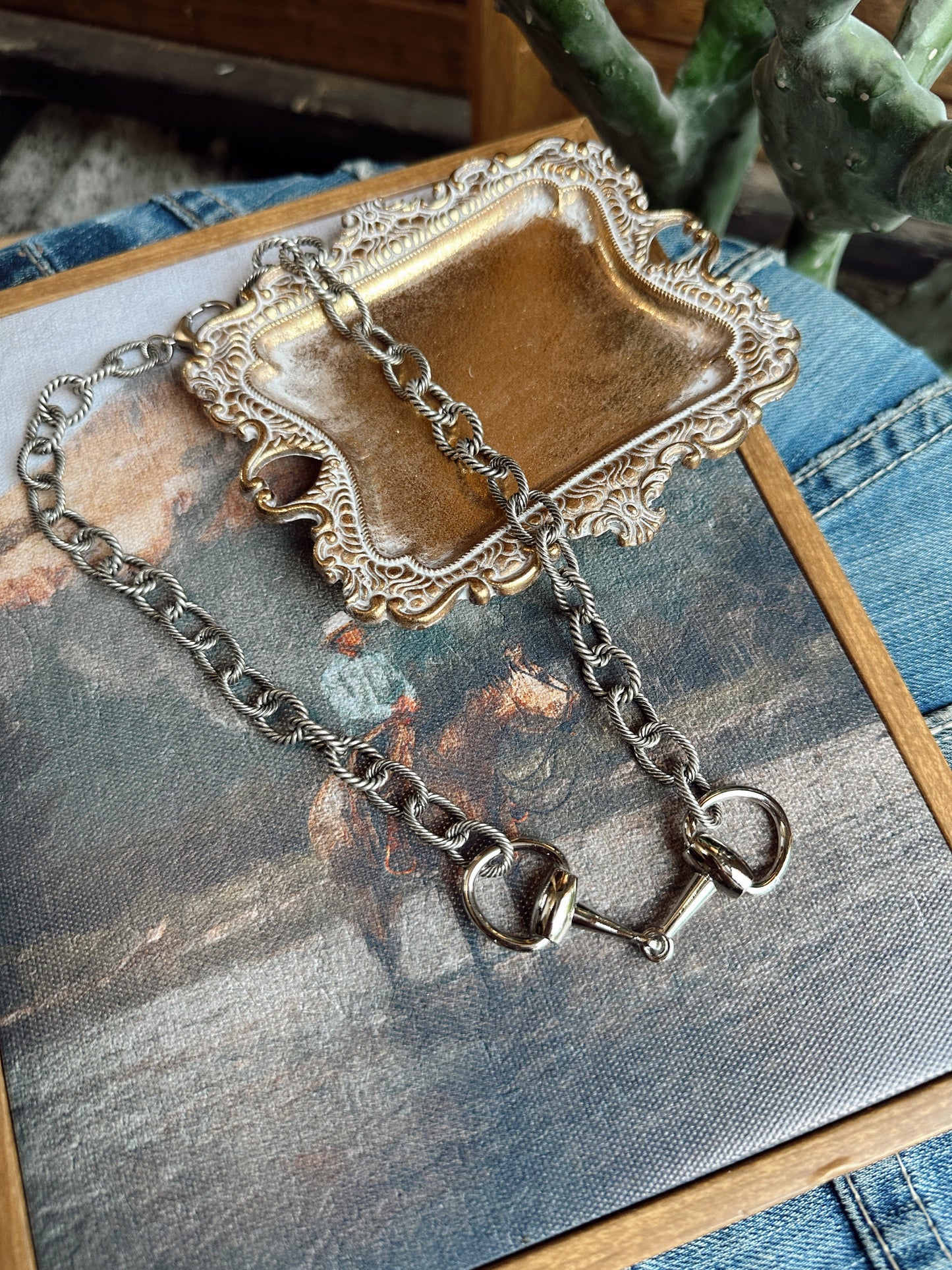 The Bitty Necklace - Silver