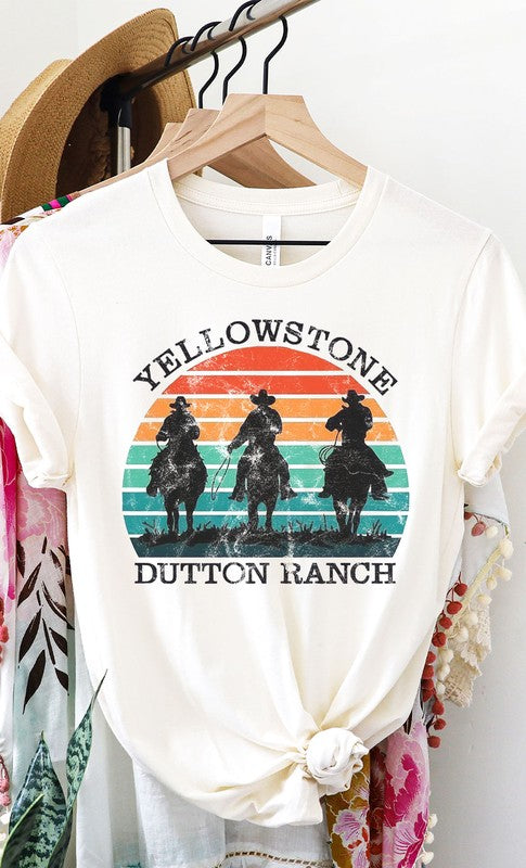 Yellowstone Dutton Ranch PLUS Western Graphic Tee