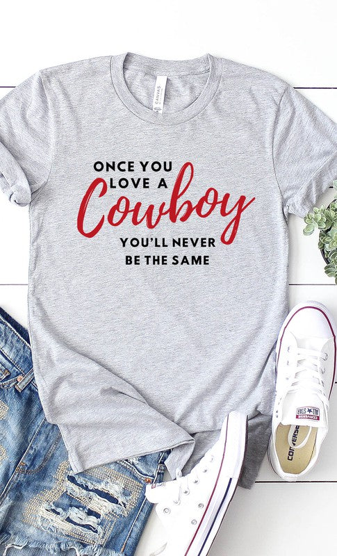 Love A Cowboy Graphic Tee