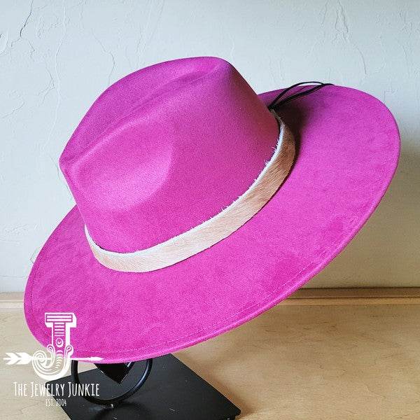 Tan Hide Western Leather Band Choice Hat