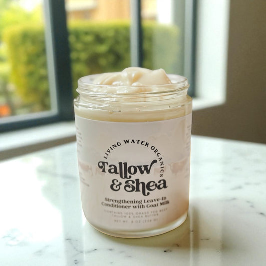 Tallow & Shea Strengthening Leave-In Conditioner with Goat’s Milk