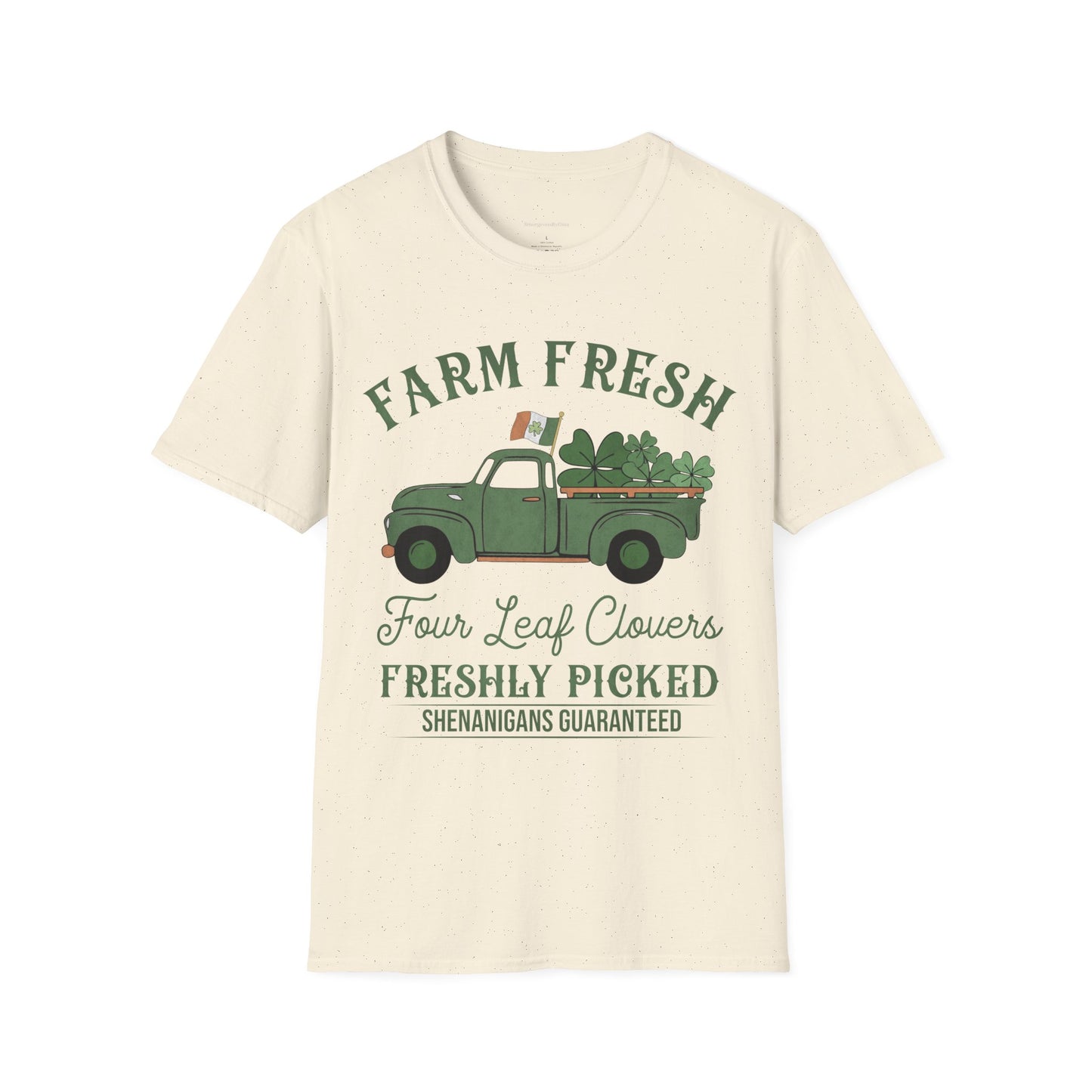 Farm Fresh Four Leaf Clovers Softstyle T-Shirt
