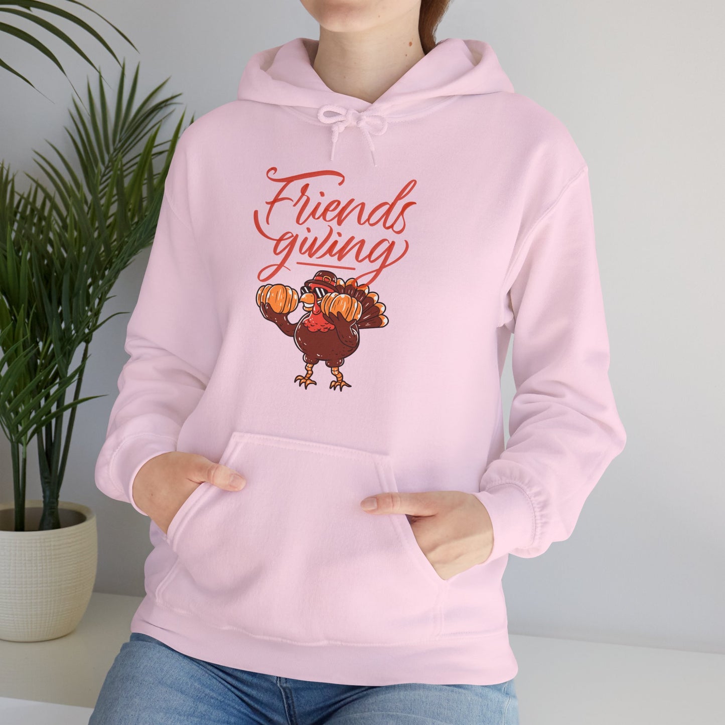 Friendsgiving Turkey Sunglasses Sweatshirt