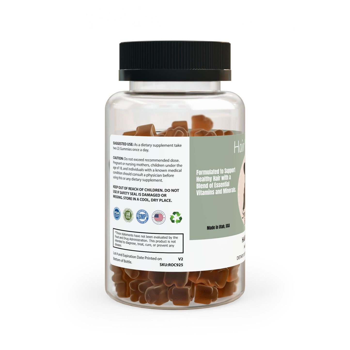 Hair Vitamin Gummies Smorgeous Beauty (60 Gummies)