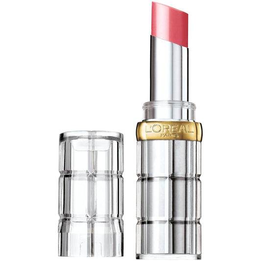 L'Oreal Paris Makeup Colour Riche Shine Lipstick, 906 Burnished Blush, 0.1 oz.