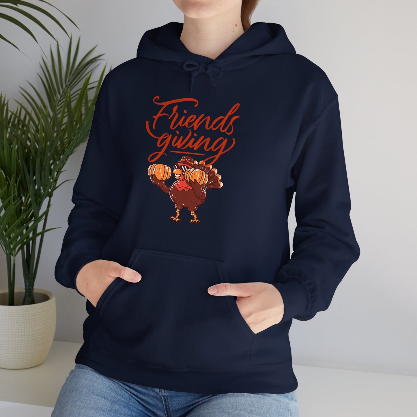 Friendsgiving Turkey Sunglasses Sweatshirt