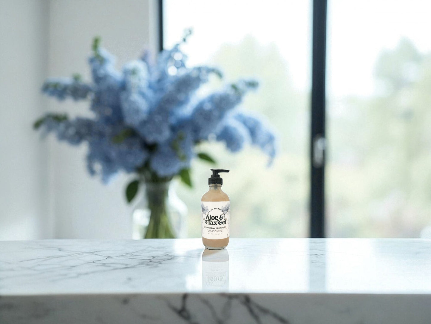 Aloe Vera & Flaxseed Gel, Nourishing (Medium Hold)