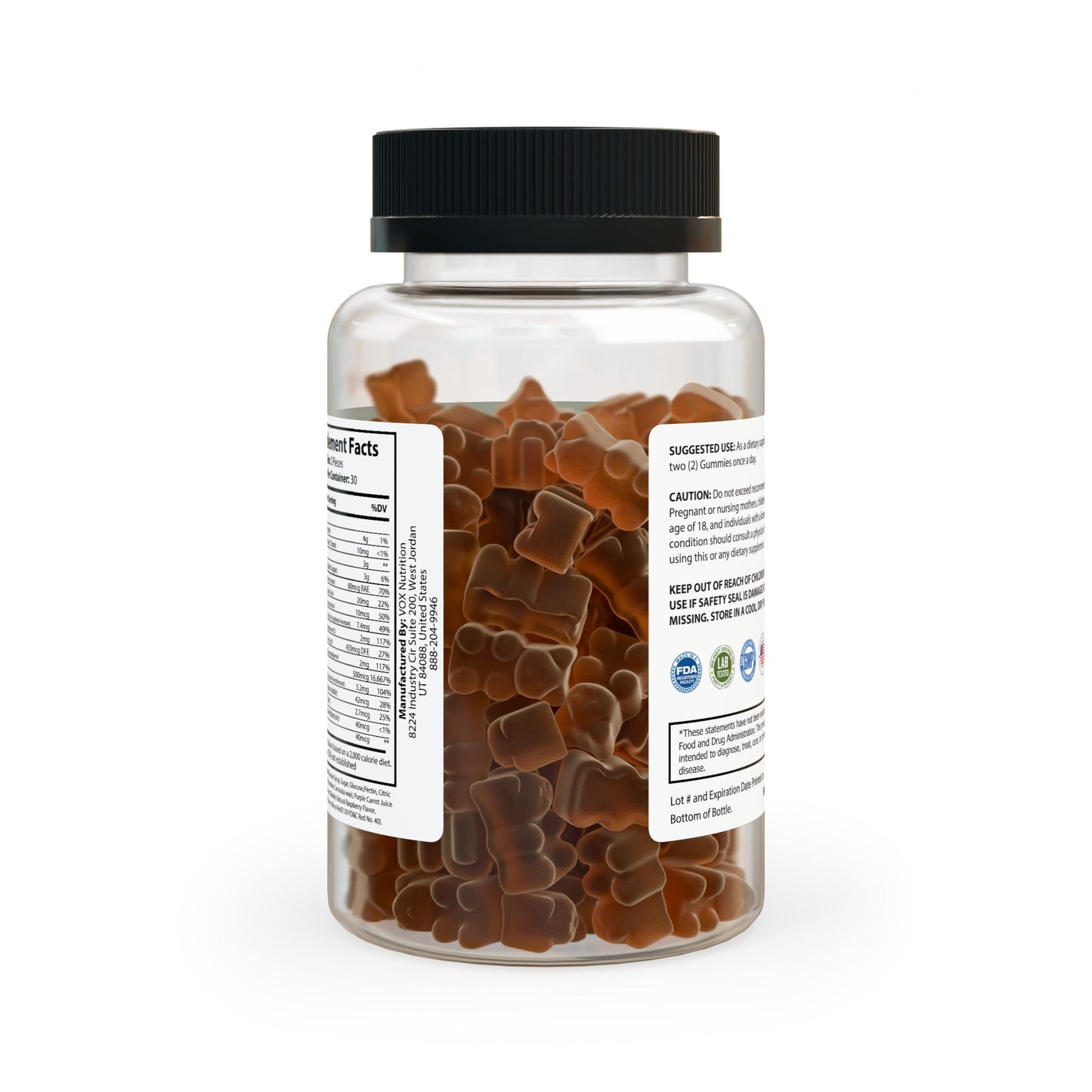 Hair Vitamin Gummies Smorgeous Beauty (60 Gummies)