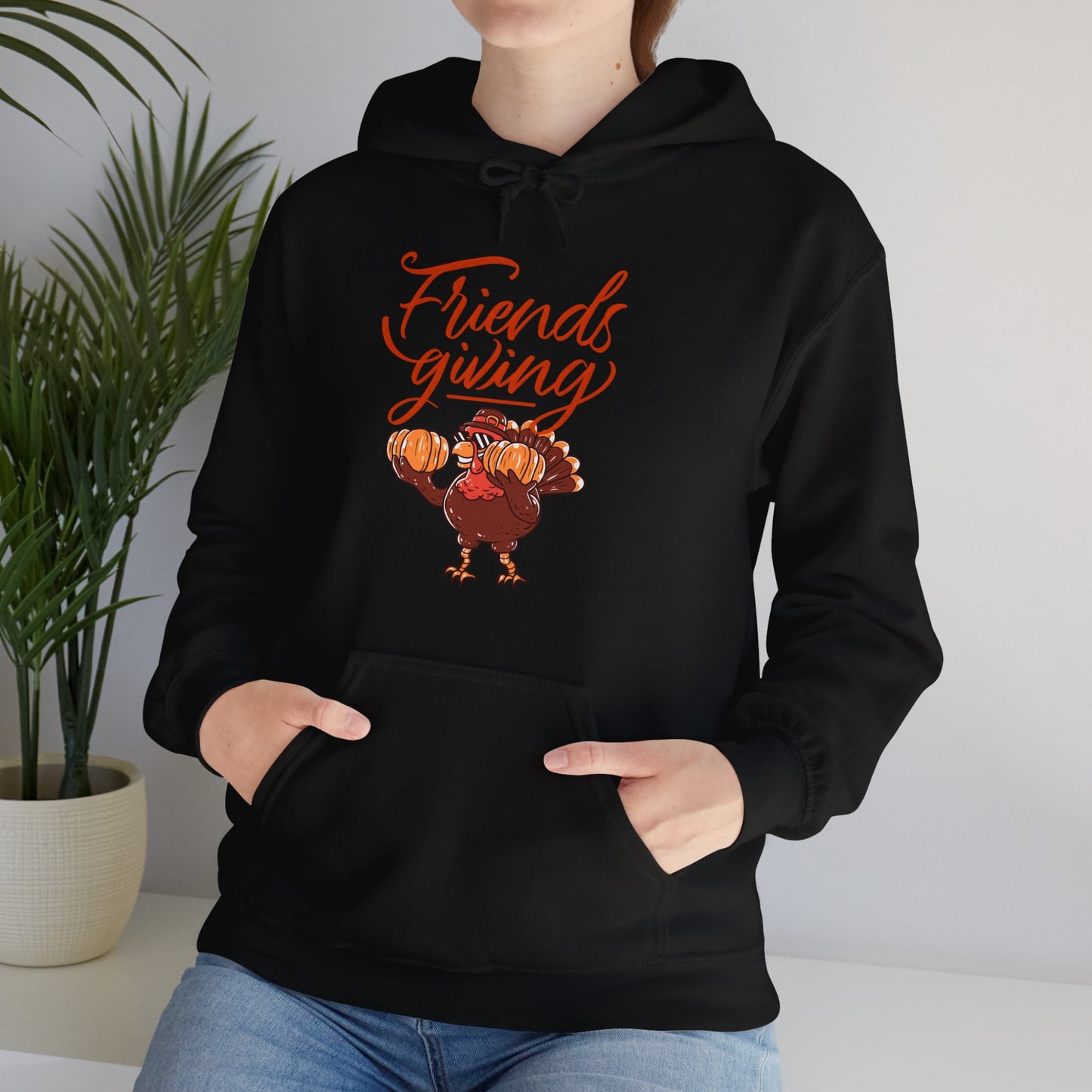 Friendsgiving Turkey Sunglasses Sweatshirt