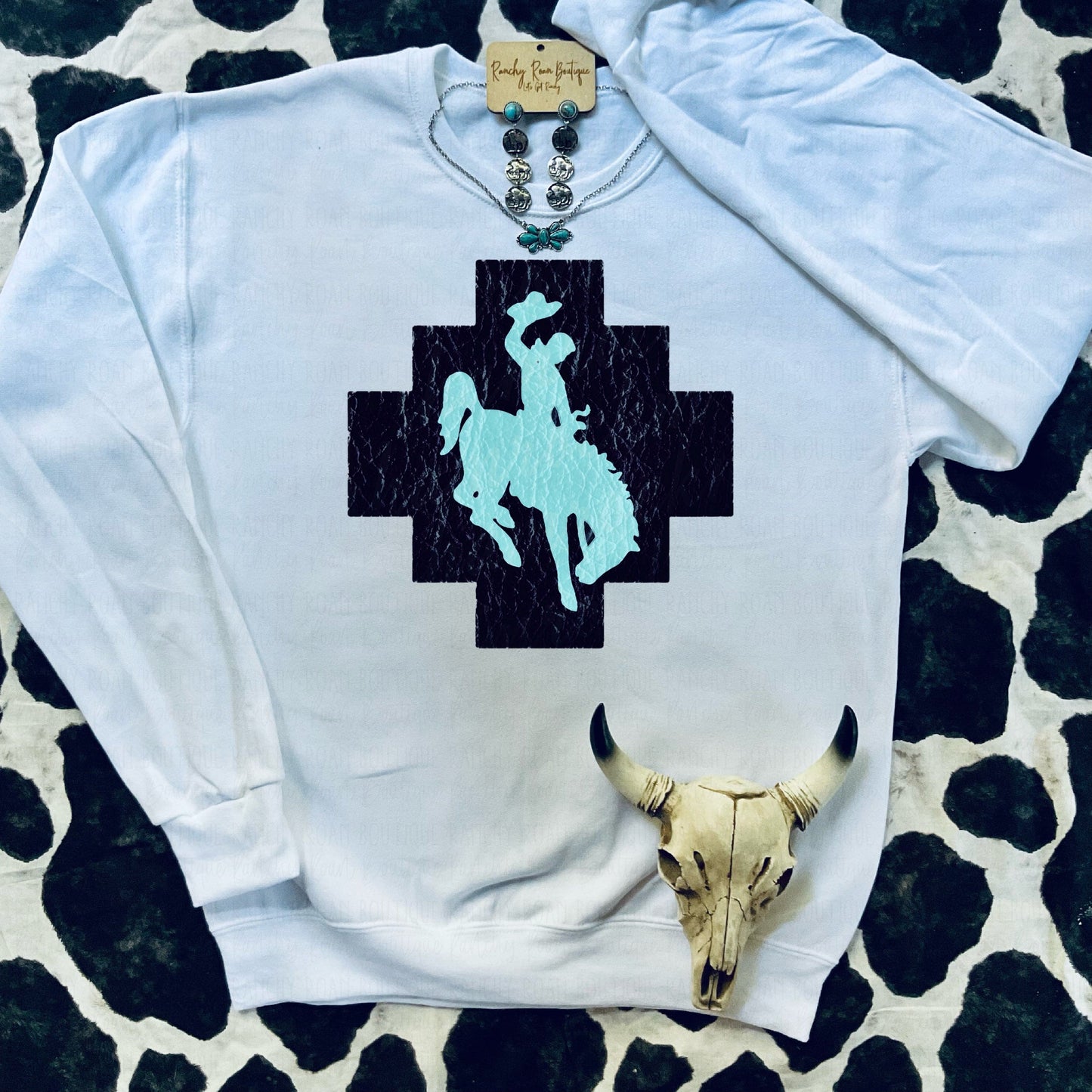 Aztec Bucking Bull Sweatshirt