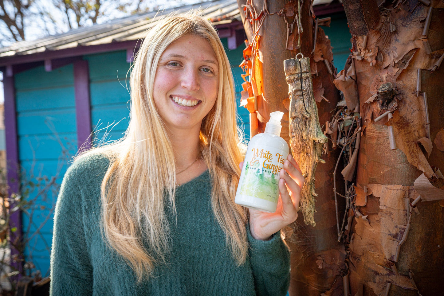 WHITE TEA & GINGER HAND & BODY LOTION 16 oz or 2 oz