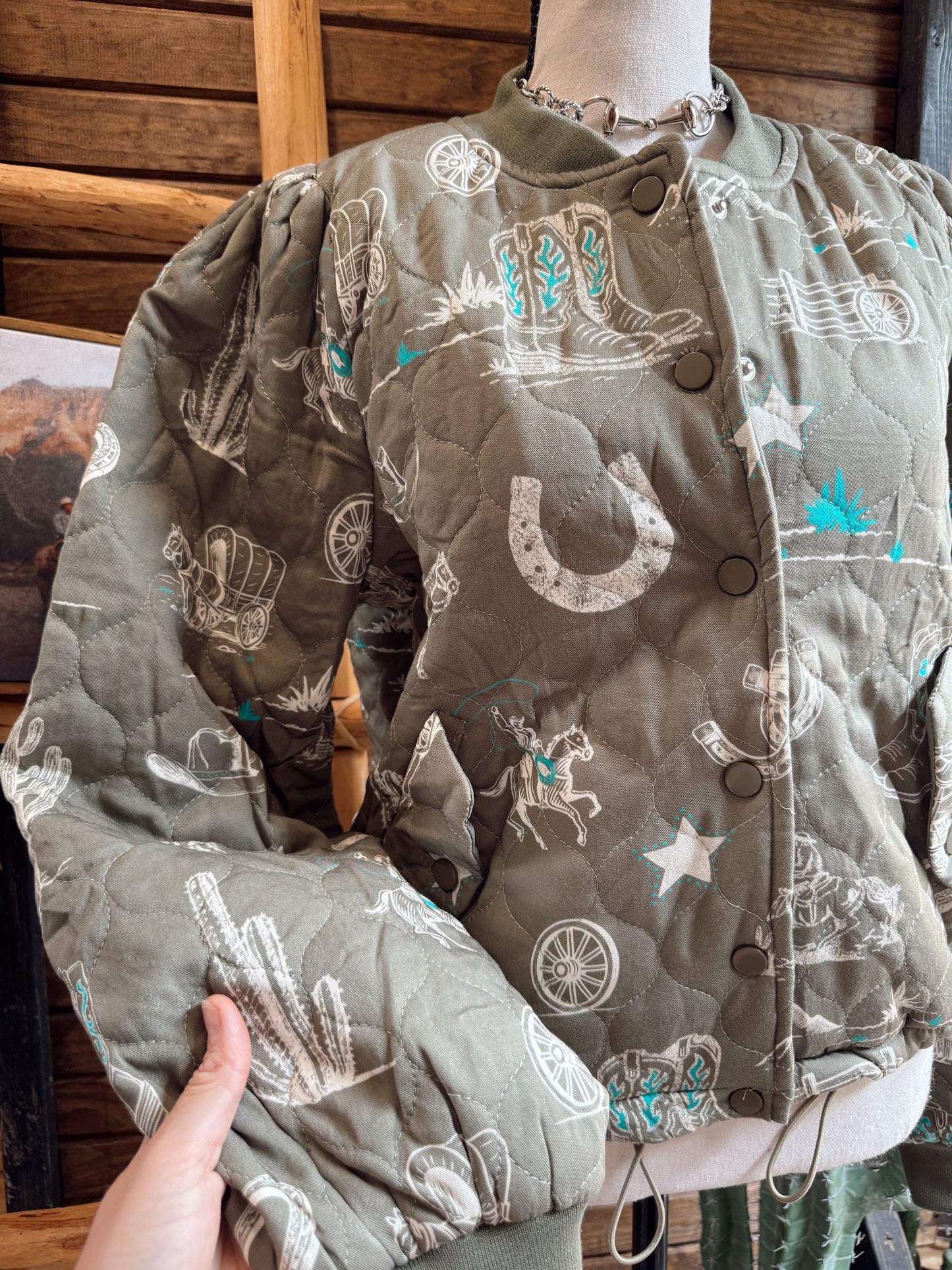 The Western Puff Jacket - large