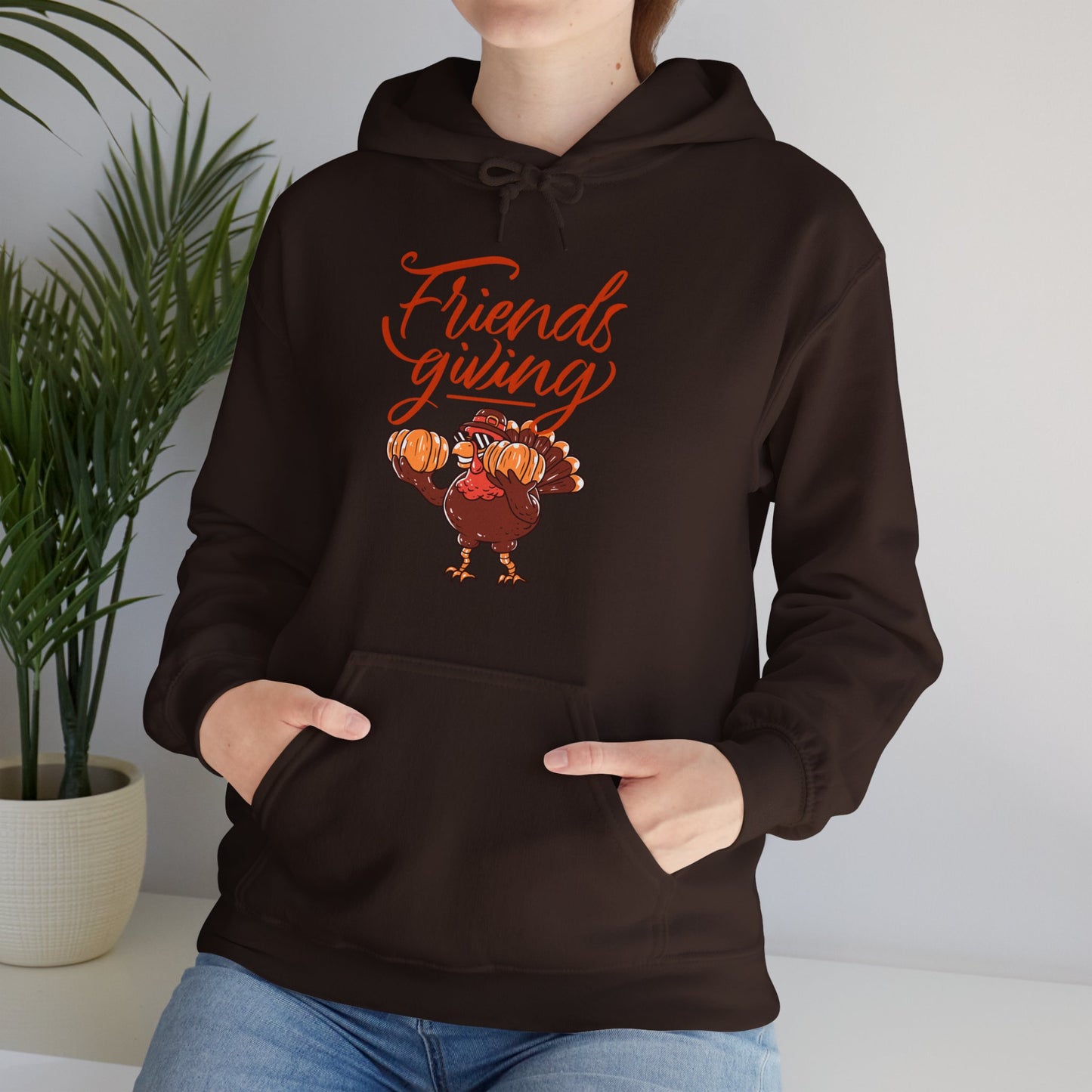 Friendsgiving Turkey Sunglasses Sweatshirt