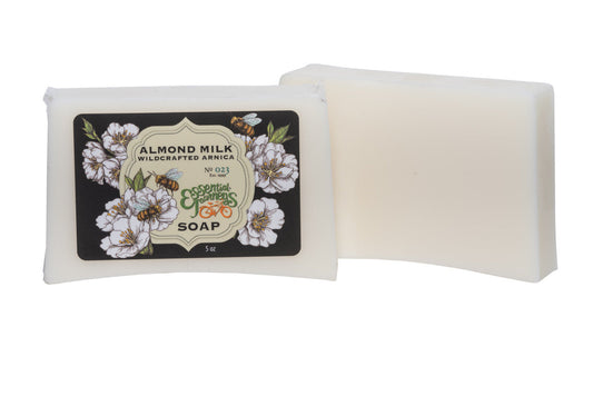 ALMOND MILK SOAP 5 oz. ~ INFUSED WITH ARNICA