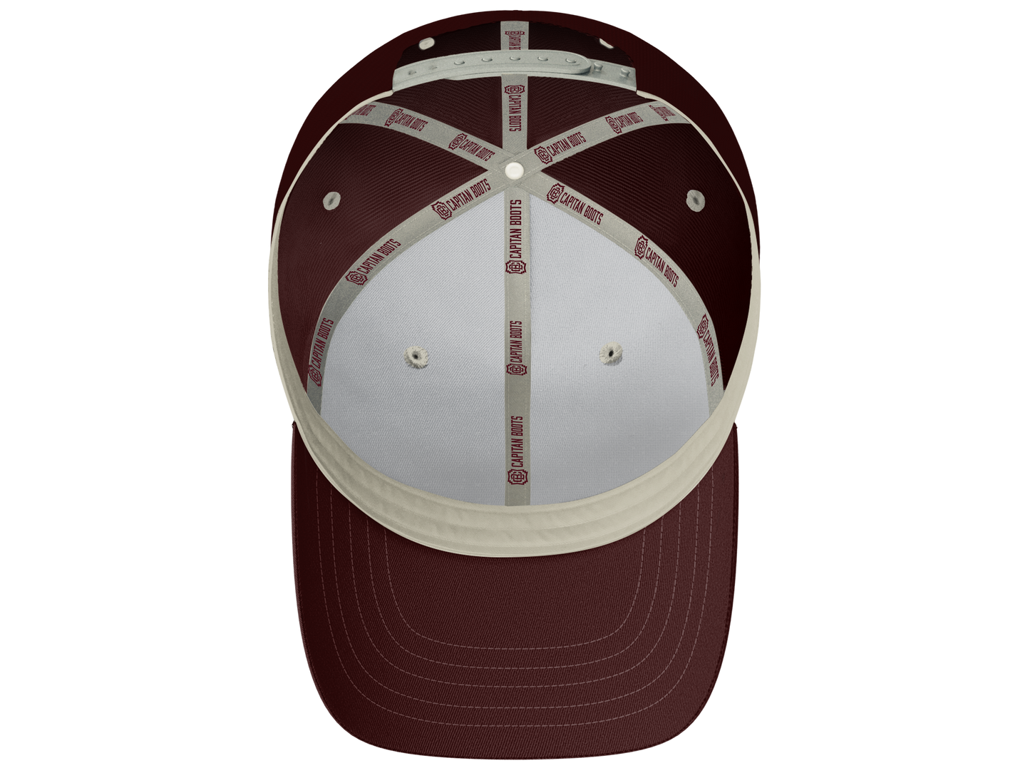 6-Panel Cap - Maroon