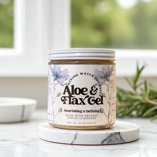 Aloe Vera & Flaxseed Gel, Nourishing (Medium Hold)