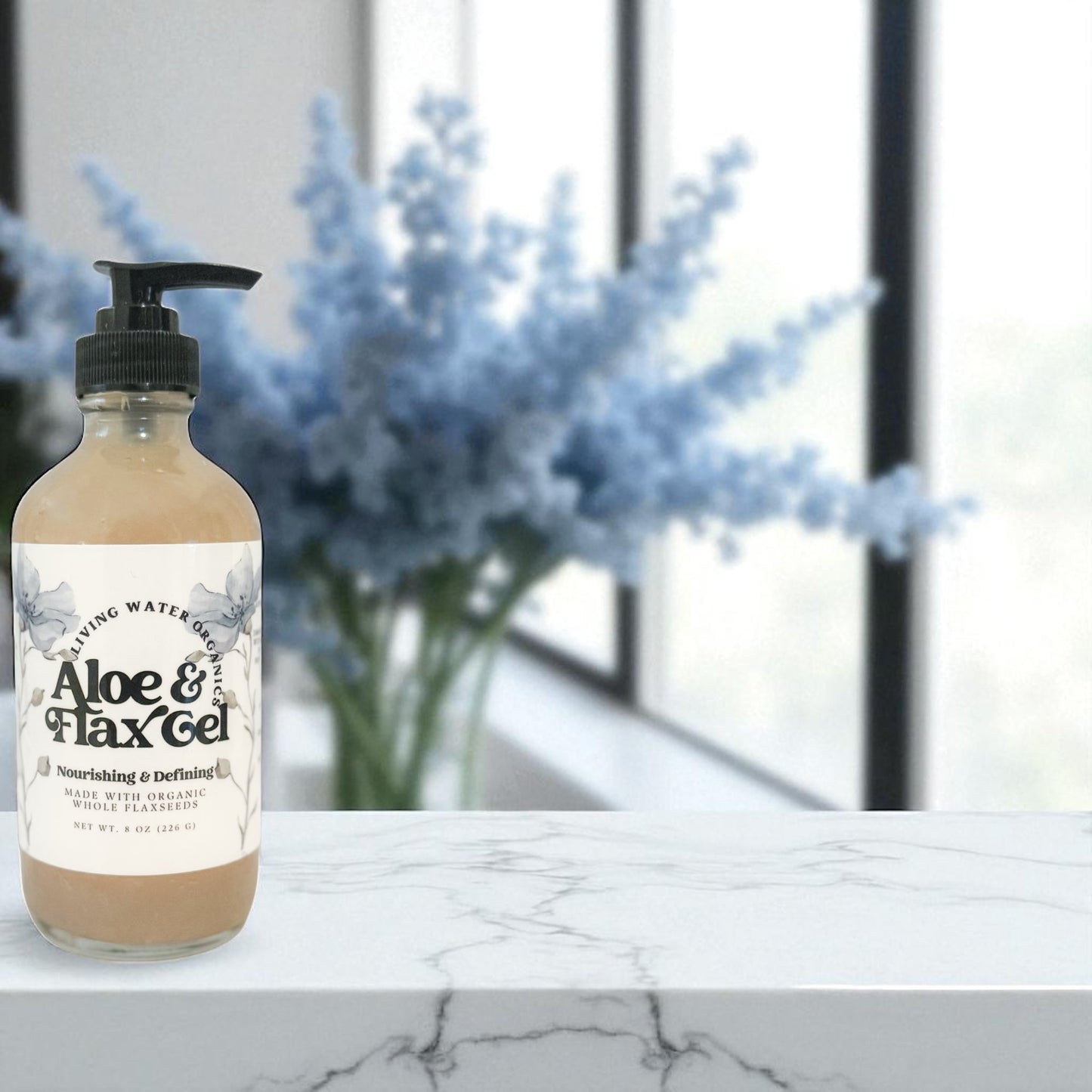 Aloe Vera & Flaxseed Gel, Nourishing (Medium Hold)