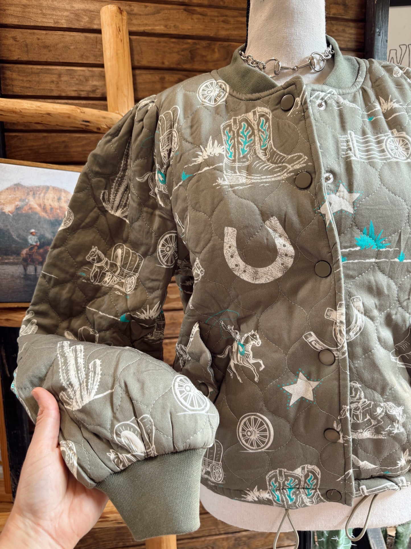 The Western Puff Jacket - large