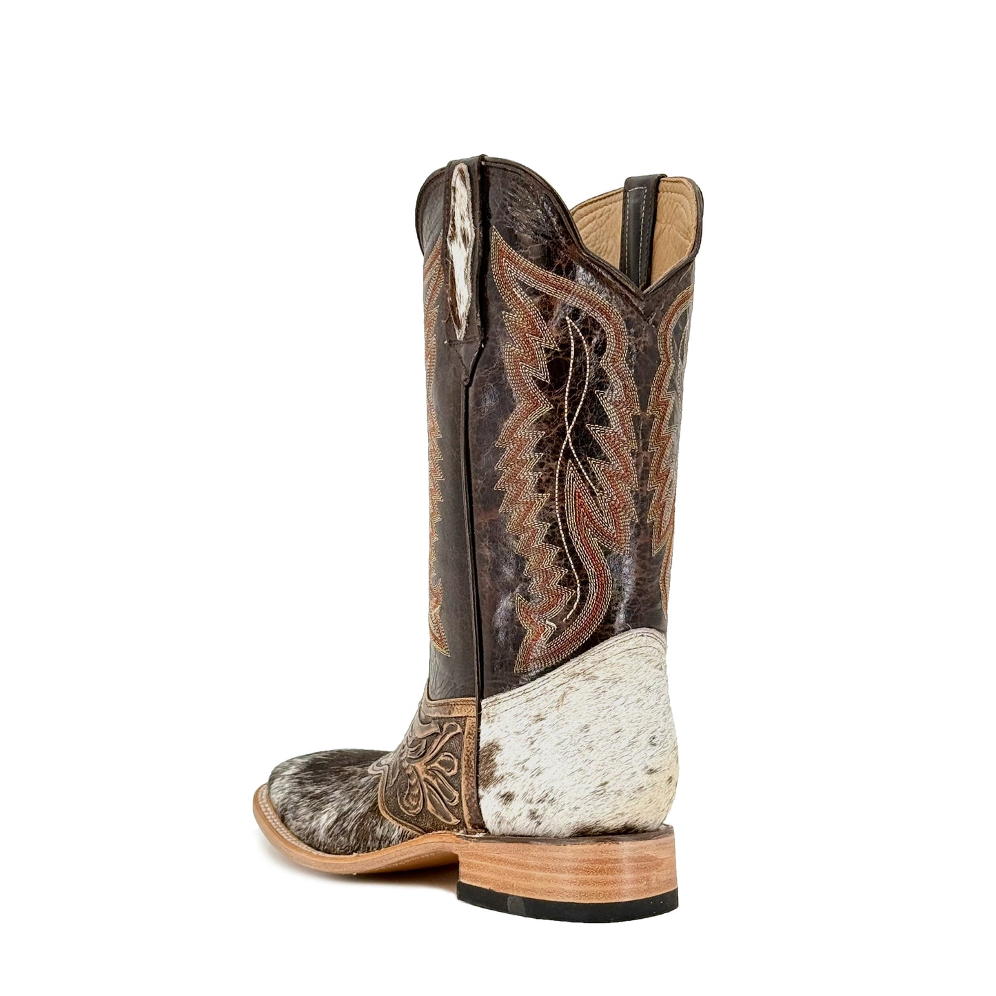 Men's Bulldog Hand Tooled  Boots - Cowhide