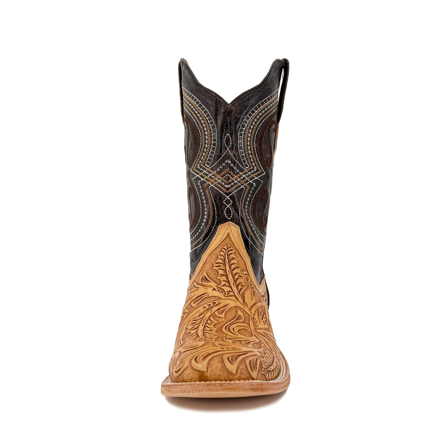 Men's Bulldog Hand Tooled Boots - Lone Star Orix