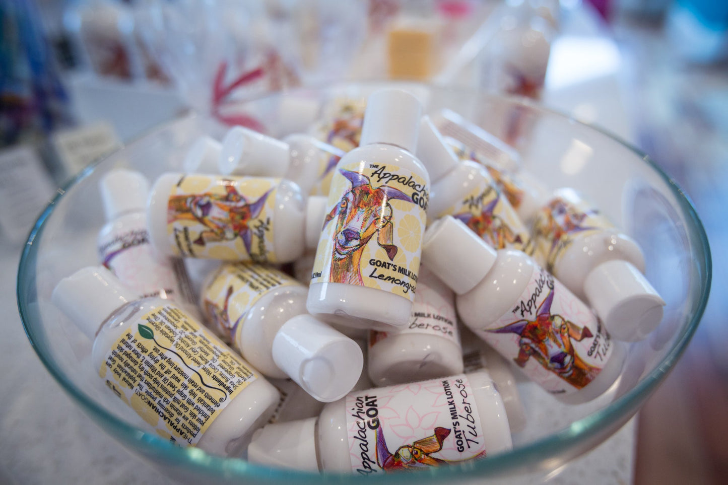 LEMONGRASS GOATS MILK LOTION 16 oz. or 2 oz.