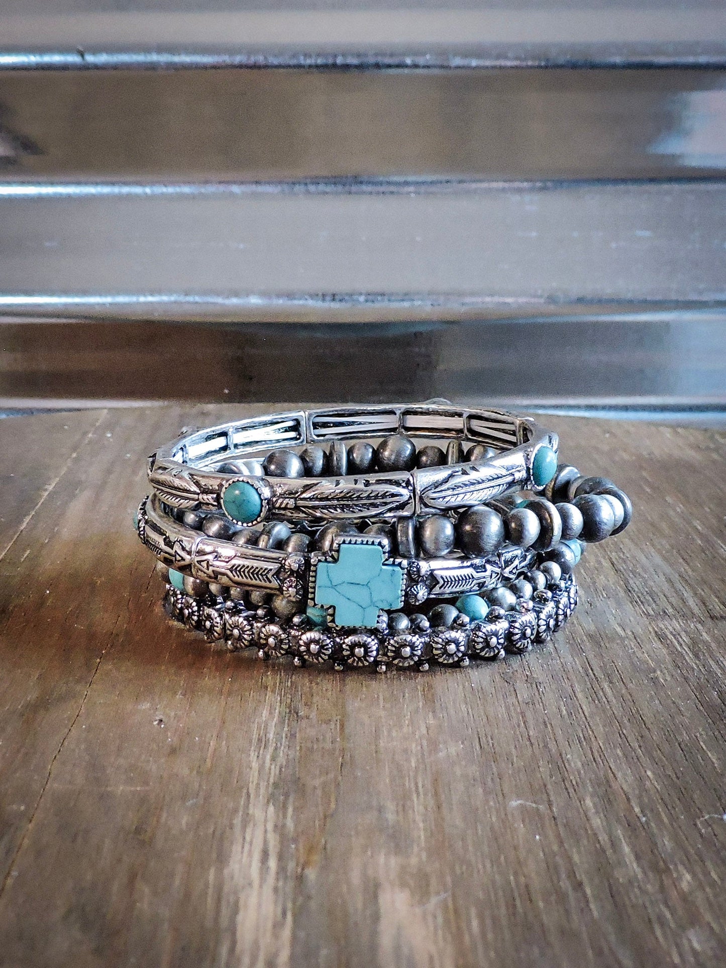 Sierra Stackable Fashion Stretch Bracelet