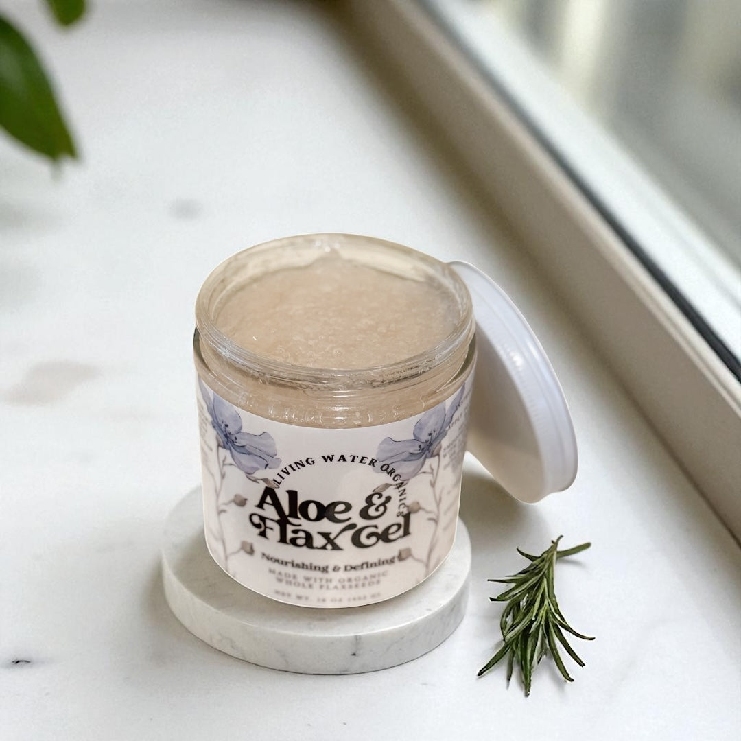 Aloe Vera & Flaxseed Gel, Nourishing (Medium Hold)