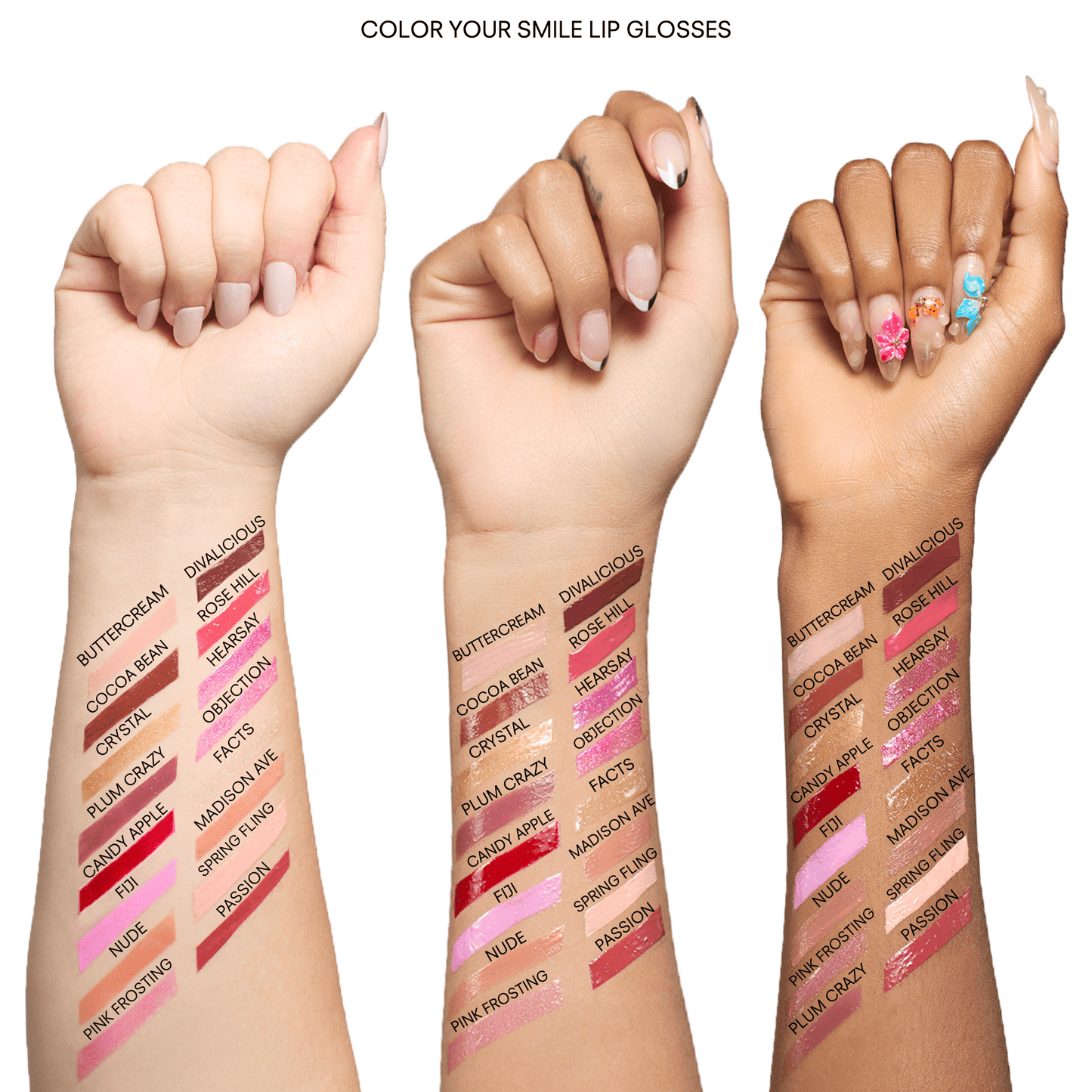 Limited Edition Box Set : Emily D. Baker X Gerard Cosmetics®️ 3 Lip Gloss Set Allegations & Shade Collection
