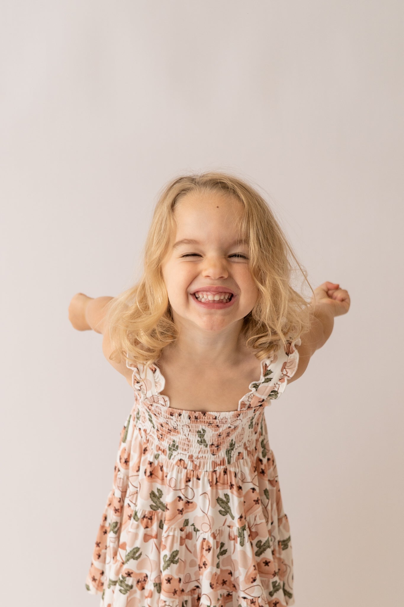 Cowgirl Shirred Dress