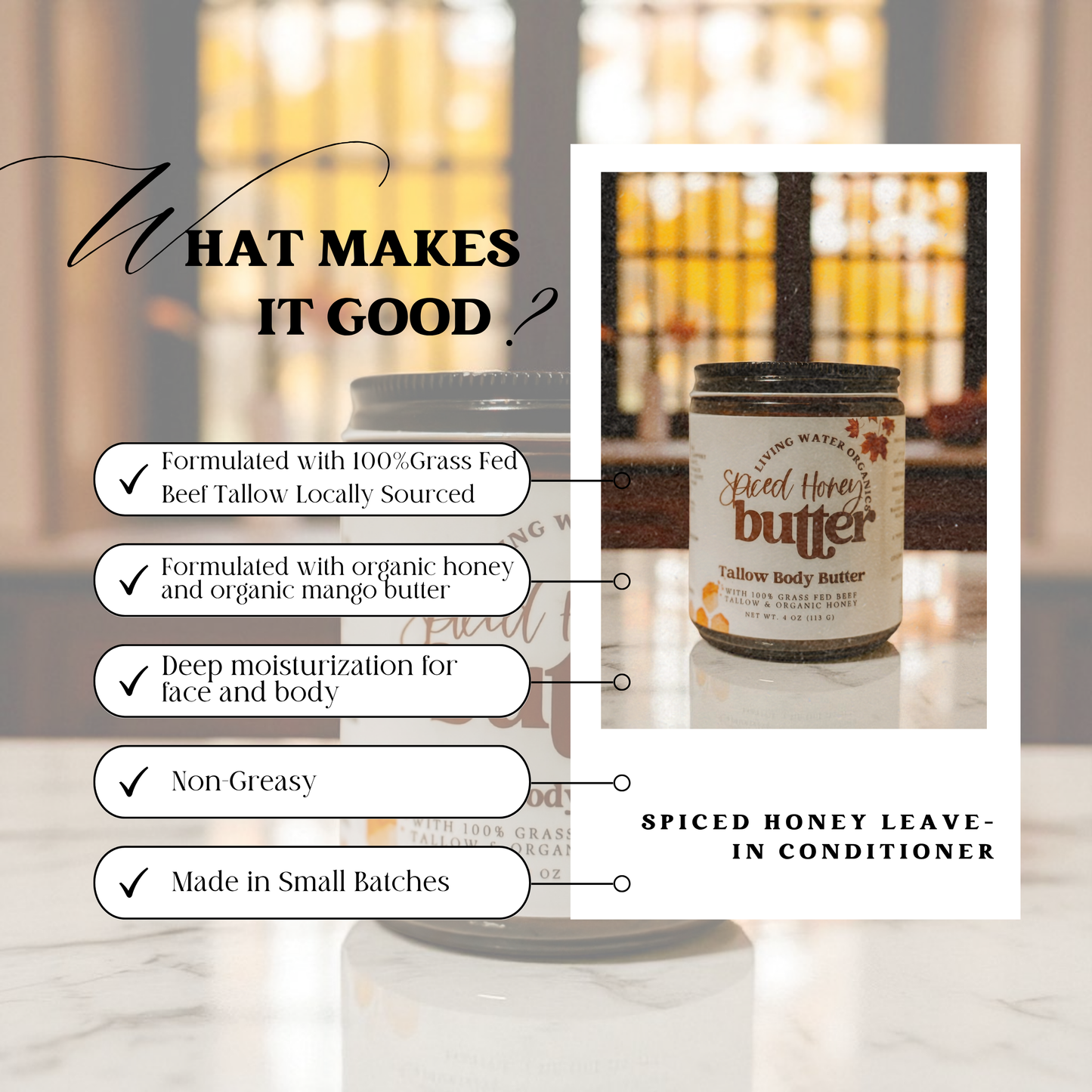 Spiced Honey Body Butter