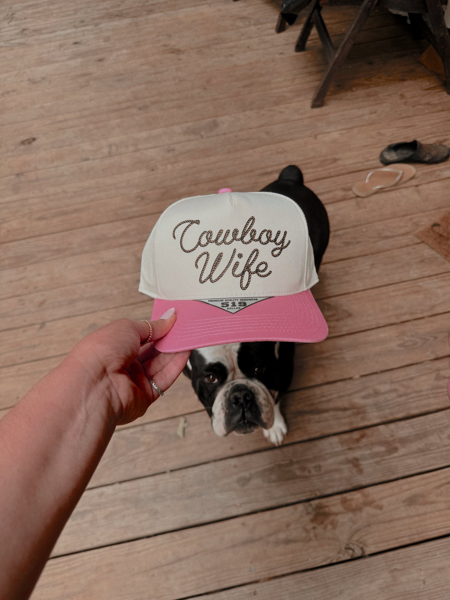COWBOY WIFE PRO STYLE CAP