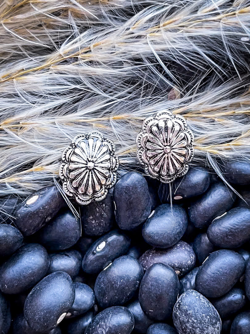 Jinny Stud Fashion Earring Set - Silver