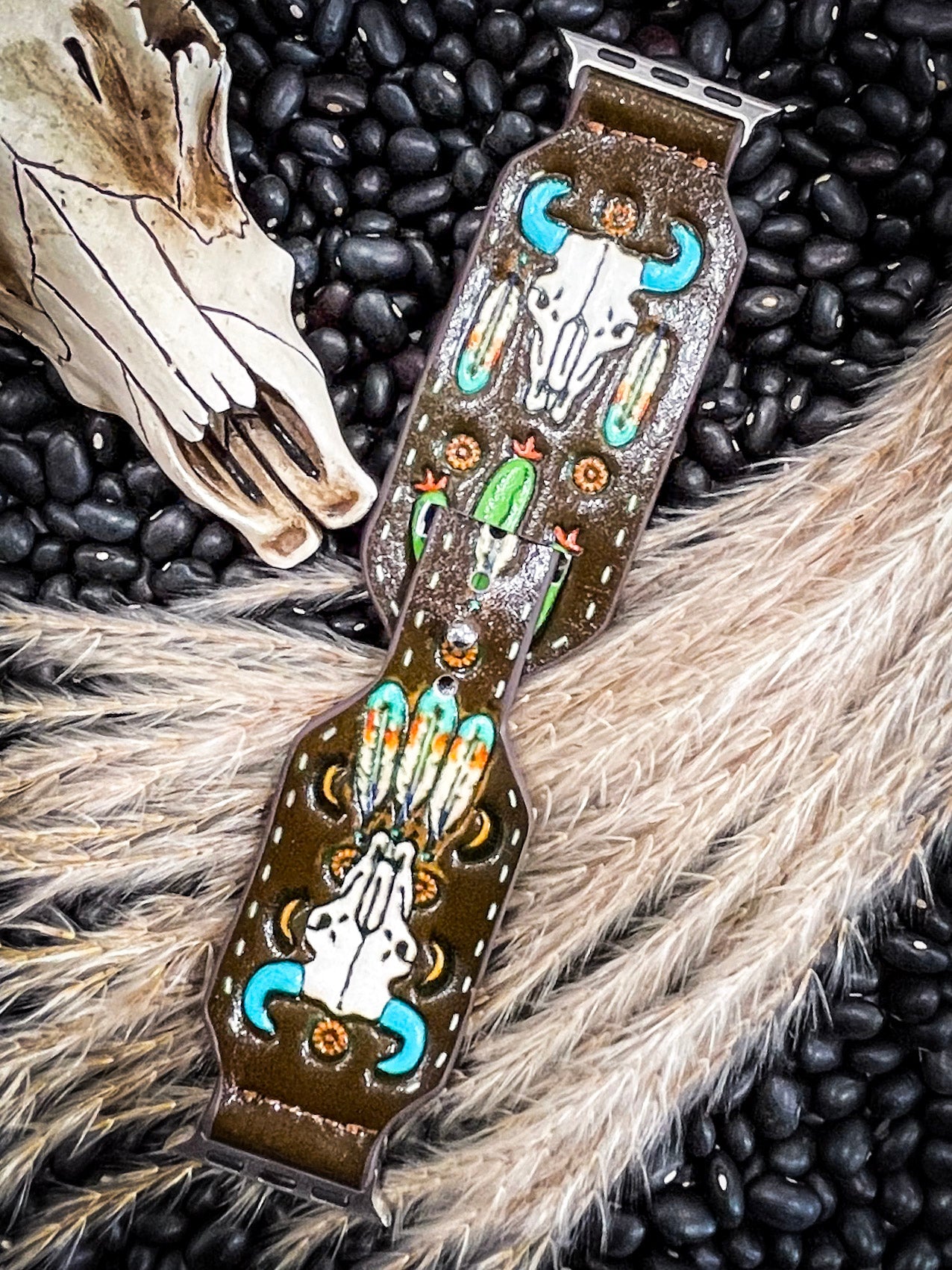 Apple Watch Fashion Band - Bull Skull